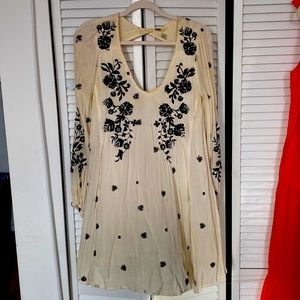 Free People Embroidered Dress